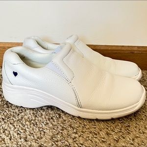 White nursing shoes
